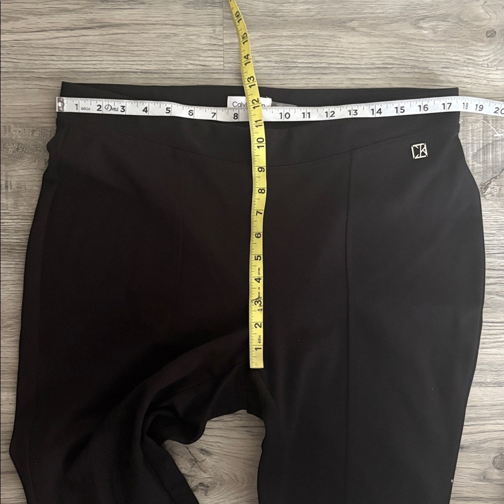 Calvin Klein Womens Black Modern Essentials Ponte Pants Size 0X NWT - Picture 5 of 13